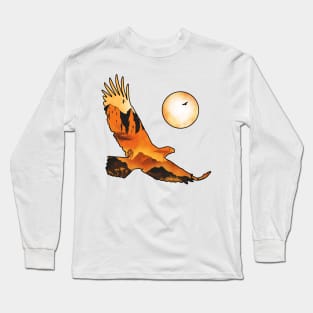 Sunset Eagle Long Sleeve T-Shirt